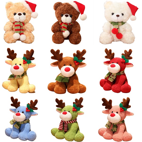 Plush Christmas toys custom toy factory